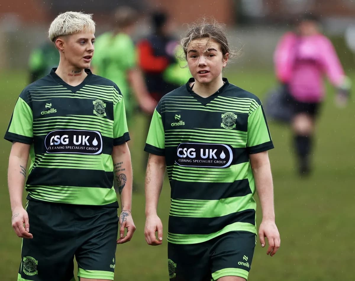 Football team with CSG sponsored kits