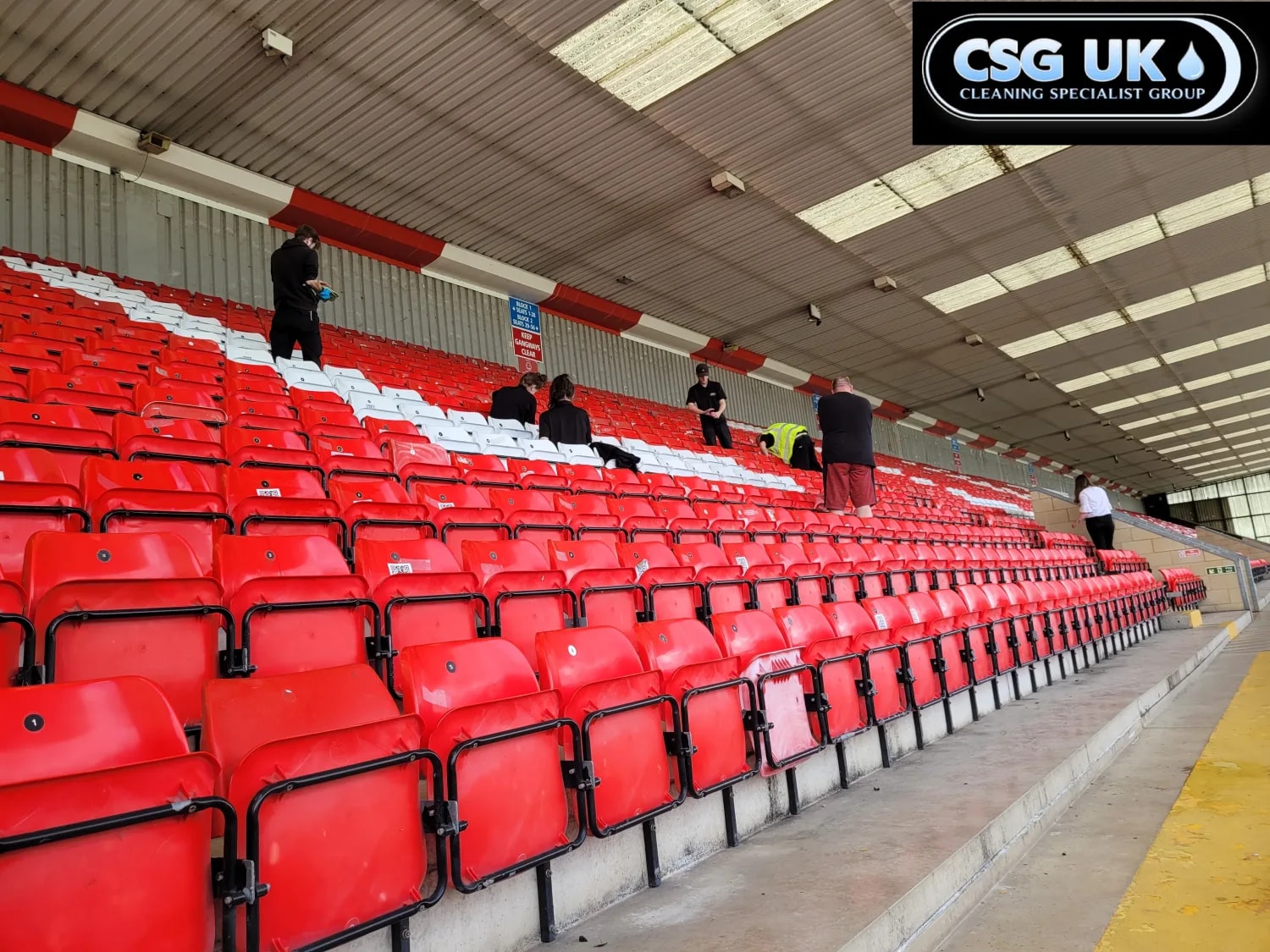 CSG UK Cleaning Team